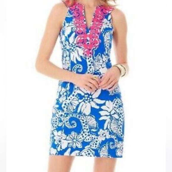 Lilly Pulitzer Augusta Dress – Quahog Chowdah Print, Size 6 - Picture 3 of 16